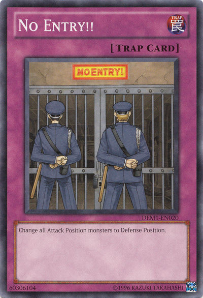 No Entry!! [DEM1-EN020] Common | Devastation Store
