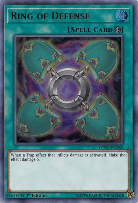 Ring of Defense [LCKC-EN033] Ultra Rare | Devastation Store