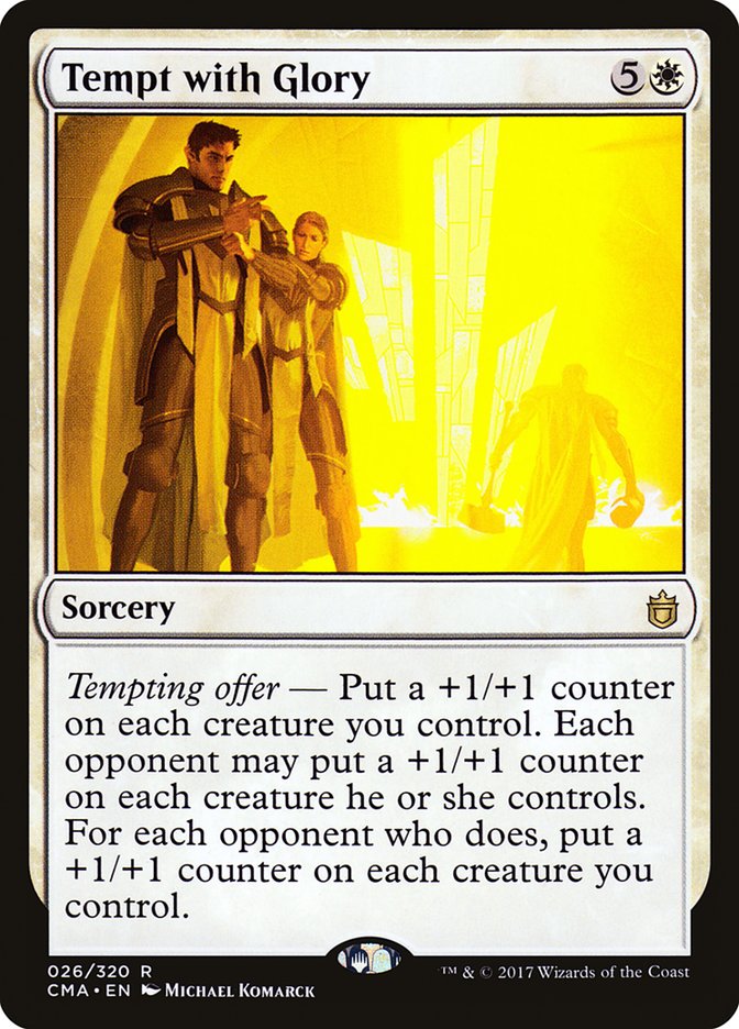 Tempt with Glory [Commander Anthology] | Devastation Store