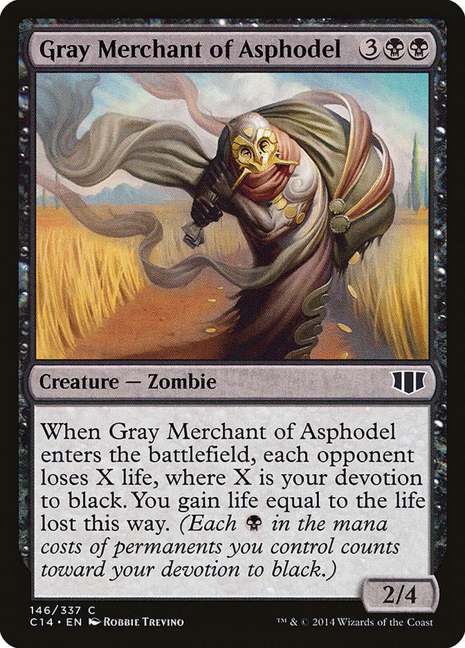 Gray Merchant of Asphodel [Commander 2014] - Devastation Store | Devastation Store