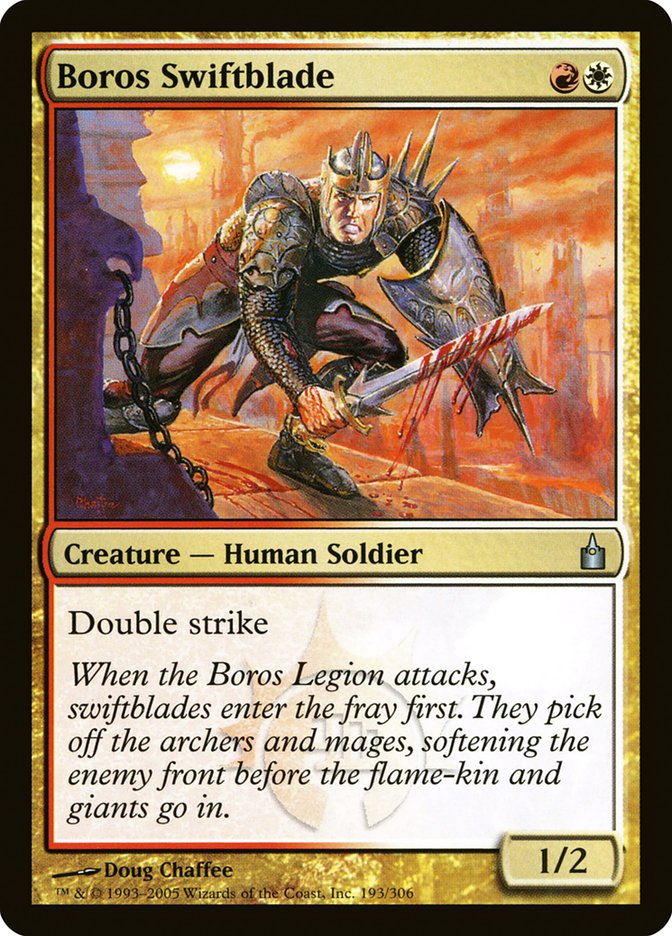 Boros Swiftblade [Ravnica: City of Guilds] | Devastation Store