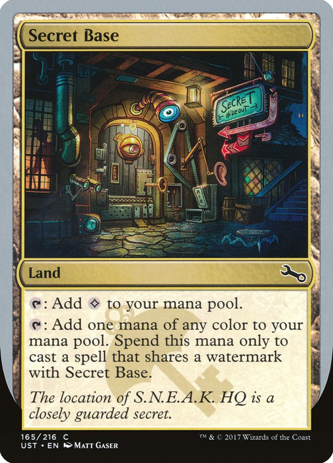 Secret Base (Artist: Matt Gaser) [Unstable] - Devastation Store | Devastation Store