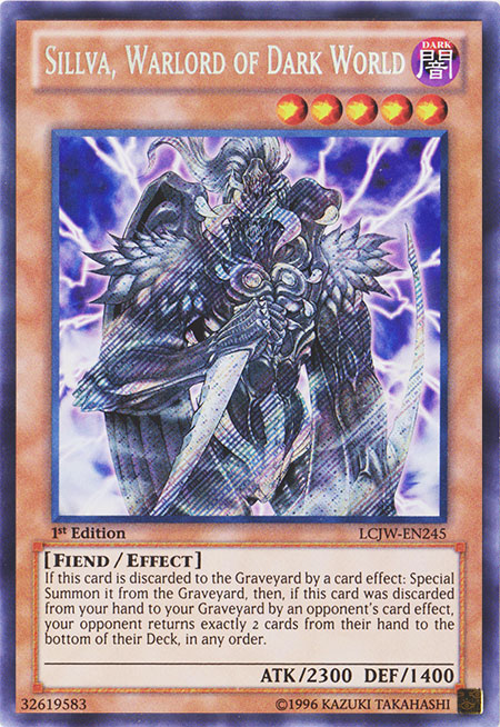 Sillva, Warlord of Dark World [LCJW-EN245] Secret Rare | Devastation Store