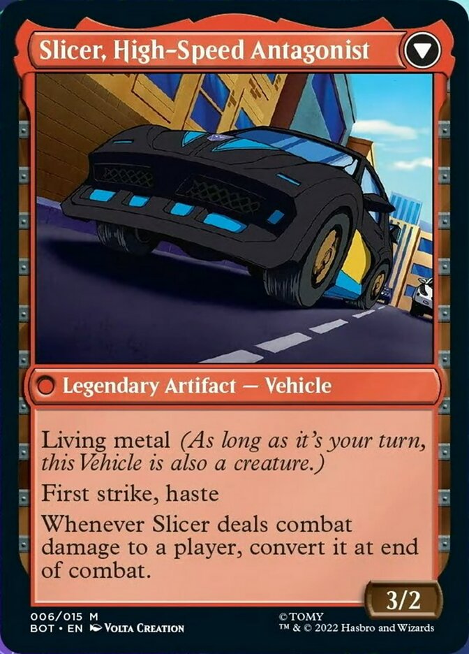 Slicer, Hired Muscle // Slicer, High-Speed Antagonist [Transformers] | Devastation Store