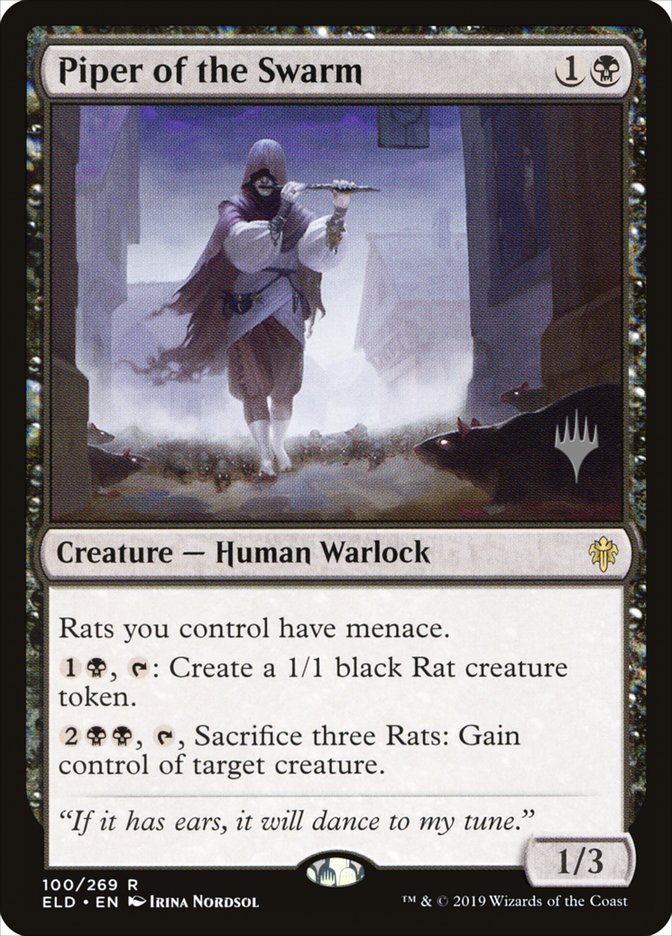 Piper of the Swarm (Promo Pack) [Throne of Eldraine Promos] | Devastation Store