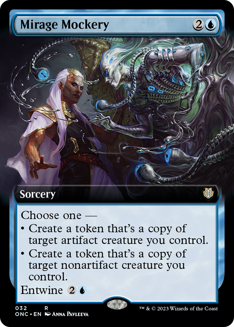 Mirage Mockery (Extended Art) [Phyrexia: All Will Be One Commander] | Devastation Store