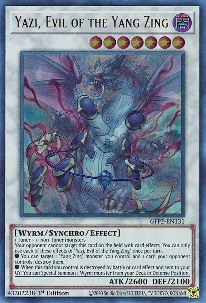 Yazi, Evil of the Yang Zing [GFP2-EN131] Ultra Rare | Devastation Store