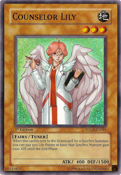 Counselor Lily [TDGS-EN081] Super Rare | Devastation Store