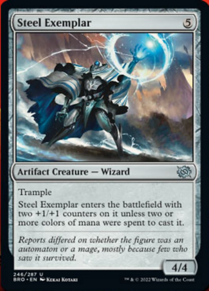 Steel Exemplar [The Brothers' War] | Devastation Store