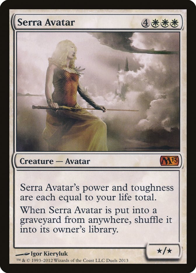 Serra Avatar (Duels of the Planeswalkers Promos) [Duels of the Planeswalkers Promos 2012] - Devastation Store | Devastation Store