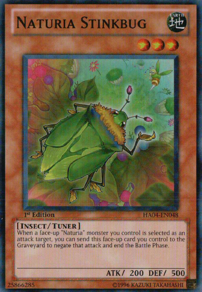 Naturia Stinkbug [HA04-EN048] Super Rare | Devastation Store