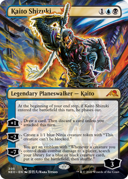 Kaito Shizuki (Borderless) [Kamigawa: Neon Dynasty] | Devastation Store