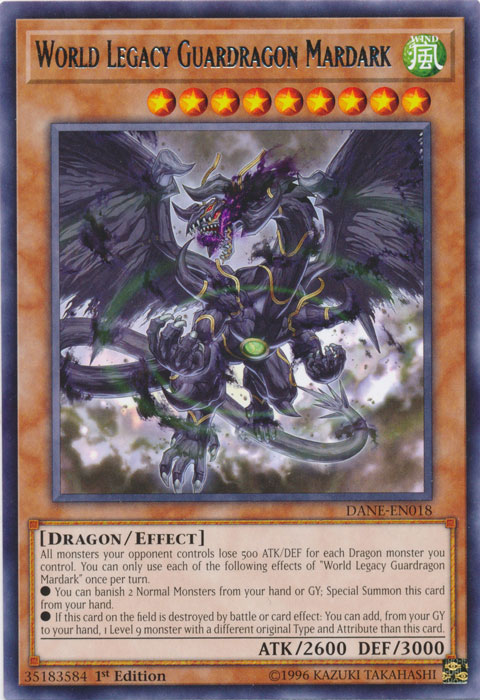 World Legacy Guardragon Mardark [DANE-EN018] Rare | Devastation Store