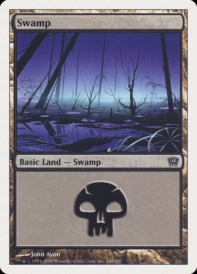 Swamp (340) [Ninth Edition] - Devastation Store | Devastation Store