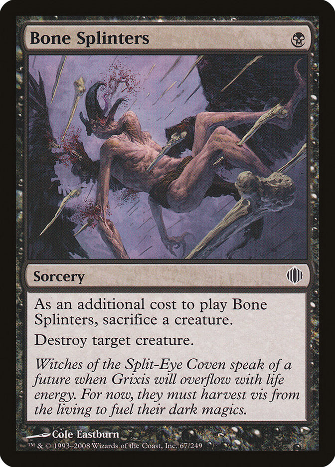 Bone Splinters [Shards of Alara] | Devastation Store