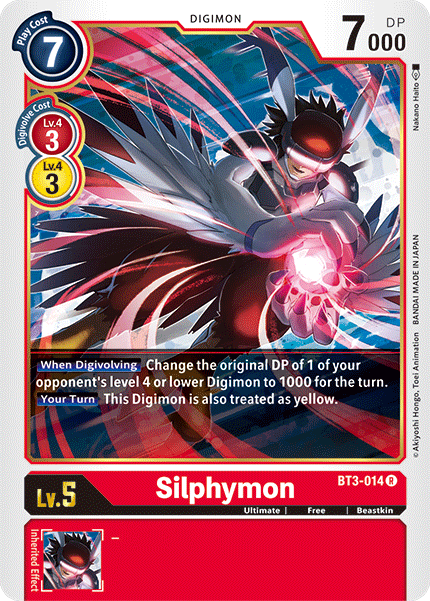 Silphymon [BT3-014] [Release Special Booster Ver.1.5] | Devastation Store