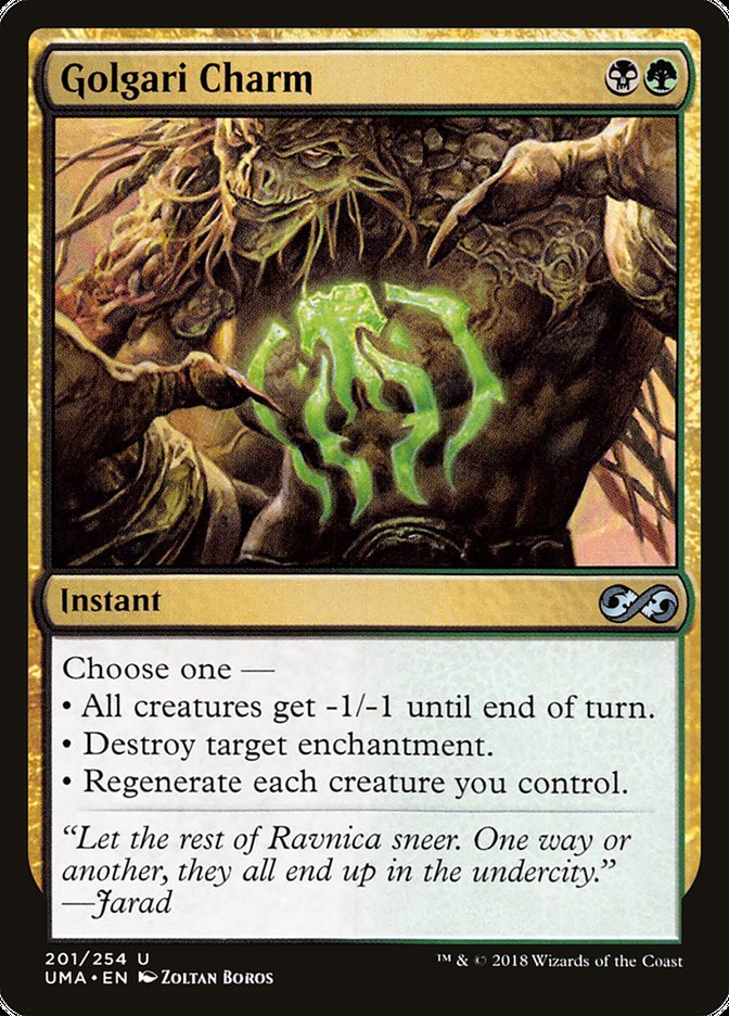 Golgari Charm [Ultimate Masters] | Devastation Store