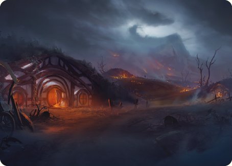 Field of Ruin Art Card [The Lord of the Rings: Tales of Middle-earth Art Series] | Devastation Store