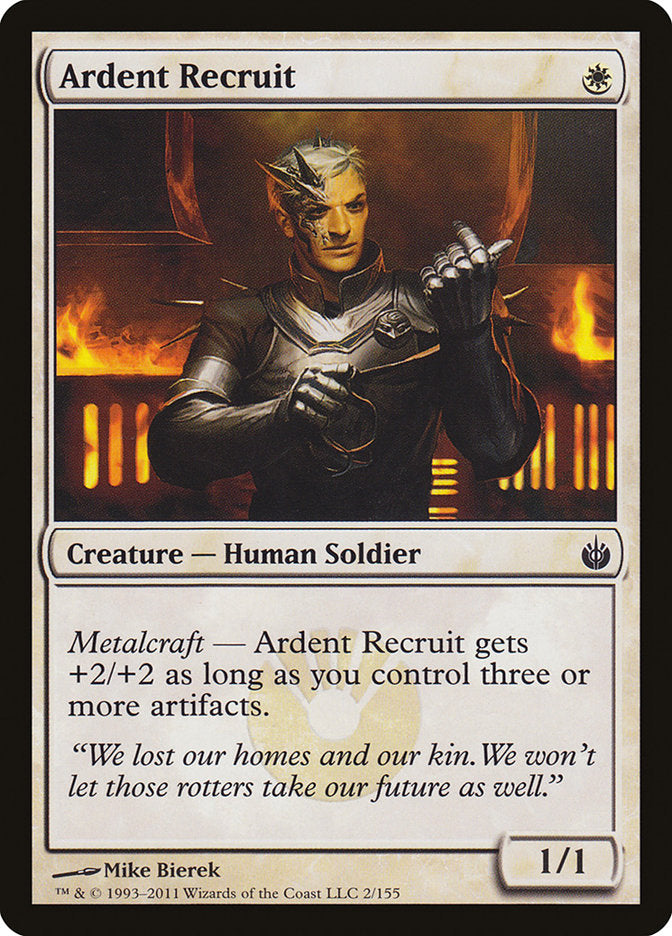 Ardent Recruit [Mirrodin Besieged] - Devastation Store | Devastation Store