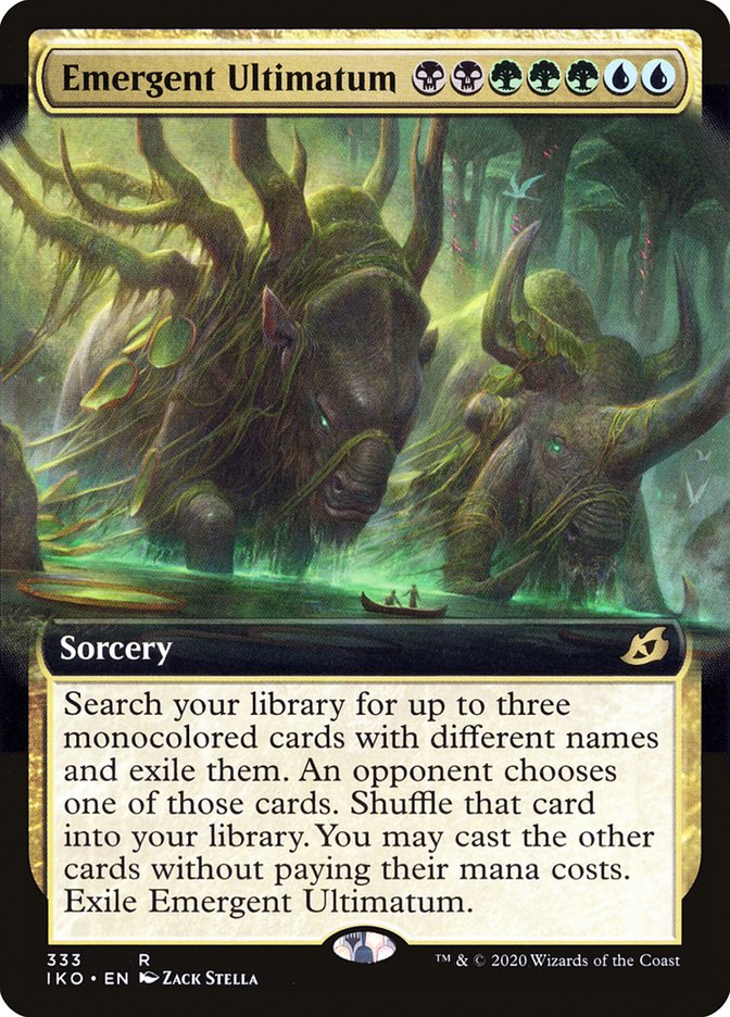 Emergent Ultimatum (Extended Art) [Ikoria: Lair of Behemoths] | Devastation Store