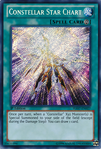 Constellar Star Chart [HA07-EN027] Secret Rare | Devastation Store