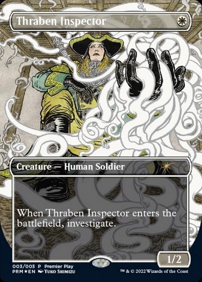 Thraben Inspector (Borderless Alternate-Art) [Regional Championship Qualifiers 2022] | Devastation Store