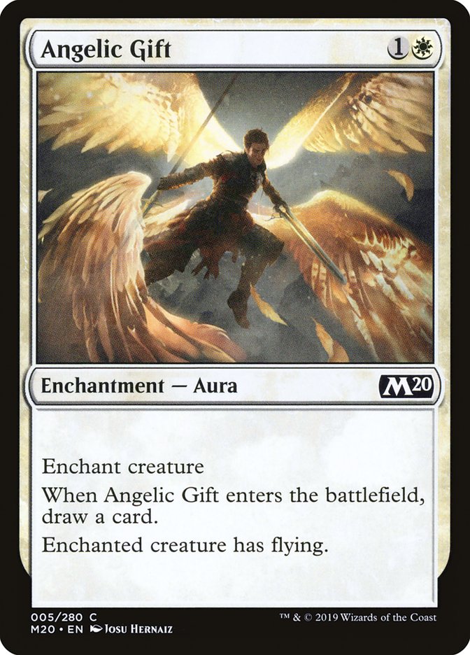 Angelic Gift [Core Set 2020] | Devastation Store