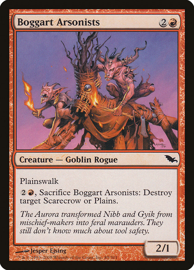 Boggart Arsonists [Shadowmoor] | Devastation Store