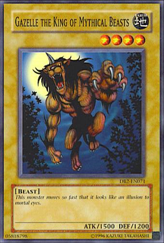 Gazelle the King of Mythical Beasts [DB2-EN071] Common | Devastation Store