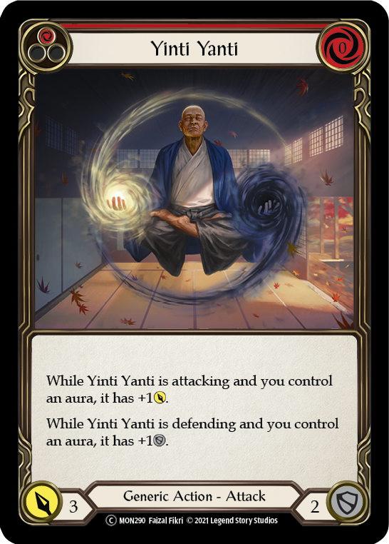 Yinti Yanti (Red) (Rainbow Foil) [U-MON290-RF] Unlimited Edition Rainbow Foil | Devastation Store