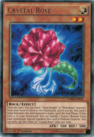 Crystal Rose [CORE-EN012] Rare | Devastation Store