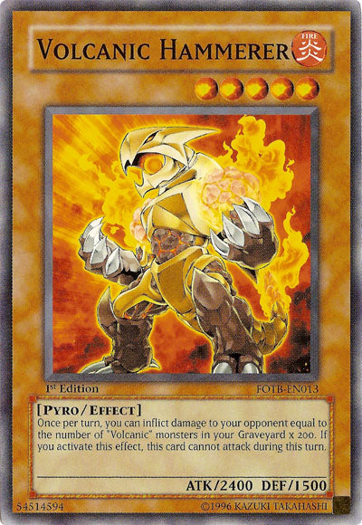 Volcanic Hammerer [FOTB-EN013] Common | Devastation Store