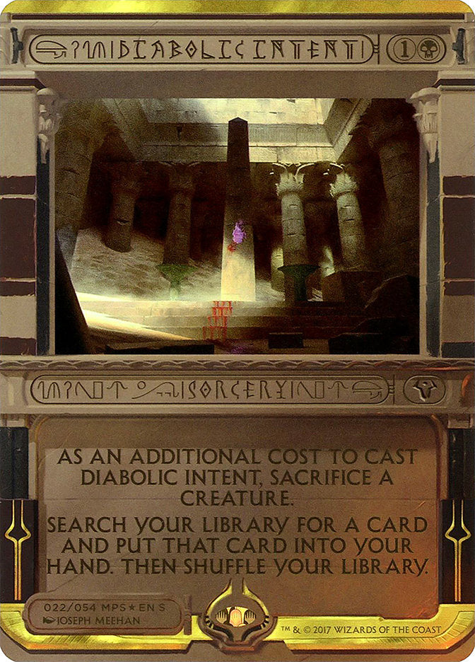 Diabolic Intent (Invocation) [Amonkhet Invocations] - Devastation Store | Devastation Store