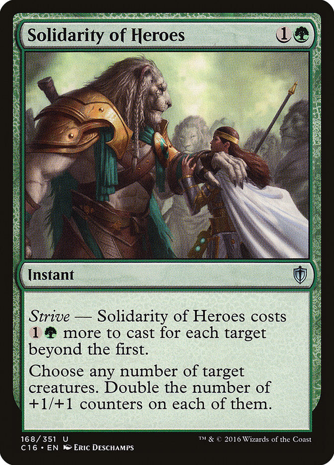 Solidarity of Heroes [Commander 2016] | Devastation Store