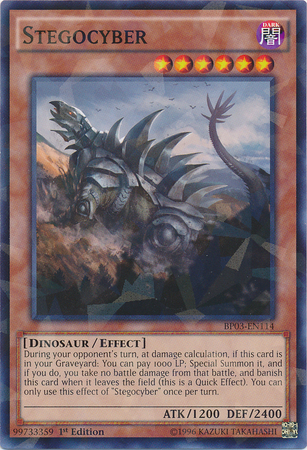 Stegocyber [BP03-EN114] Shatterfoil Rare | Devastation Store