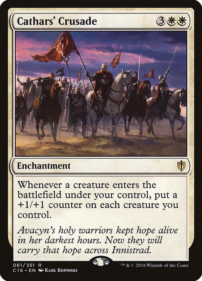 Cathars' Crusade [Commander 2016] | Devastation Store