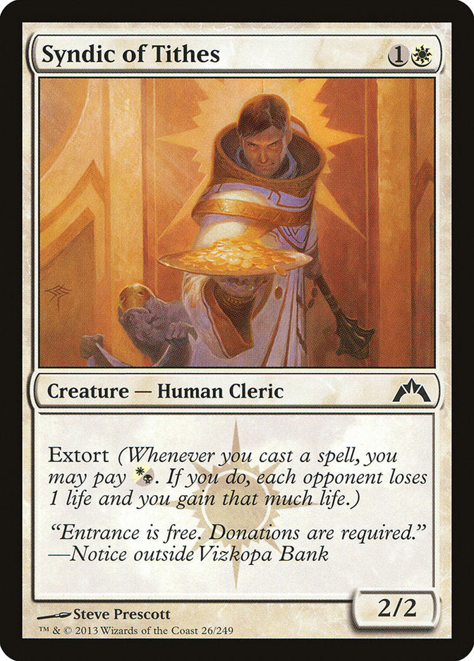 Syndic of Tithes [Gatecrash] - Devastation Store | Devastation Store