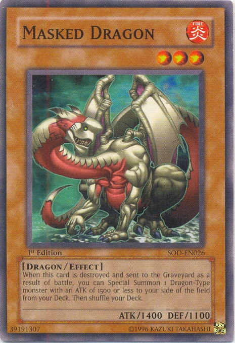 Masked Dragon [SOD-EN026] Common | Devastation Store