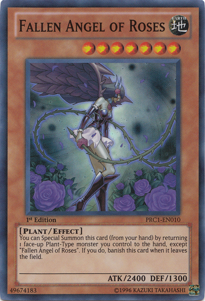 Fallen Angel of Roses [PRC1-EN010] Super Rare | Devastation Store