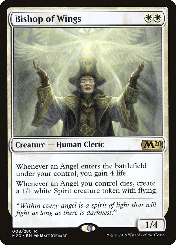 Bishop of Wings [Core Set 2020] | Devastation Store