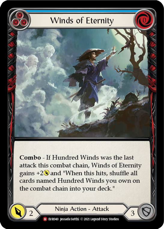 Winds of Eternity [EVR040] (Everfest)  1st Edition Normal | Devastation Store