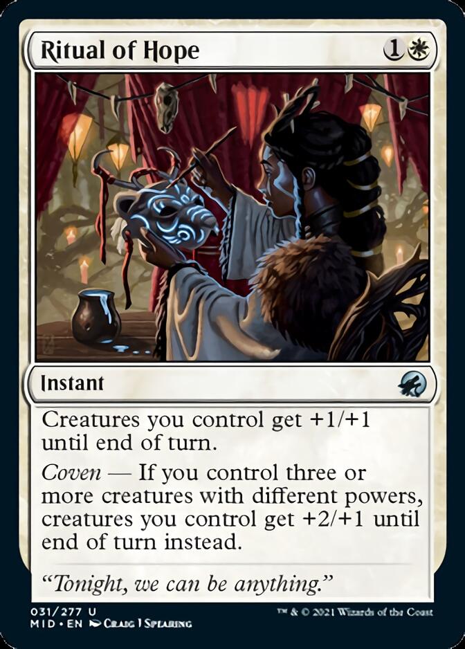 Ritual of Hope [Innistrad: Midnight Hunt] | Devastation Store