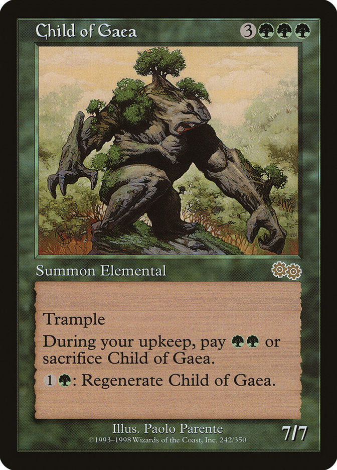 Child of Gaea [Urza's Saga] | Devastation Store