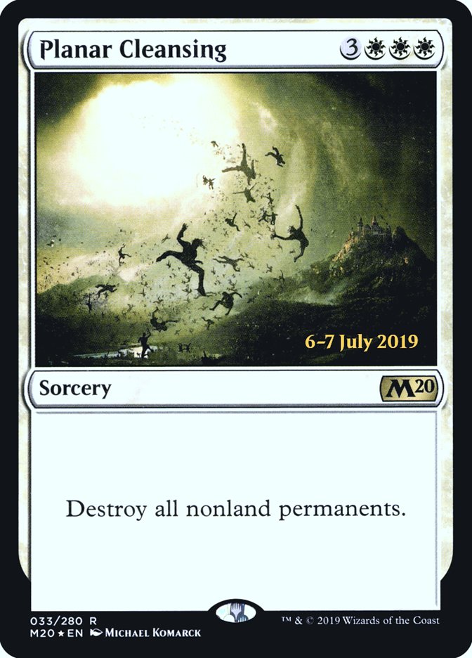 Planar Cleansing  [Core Set 2020 Prerelease Promos] | Devastation Store