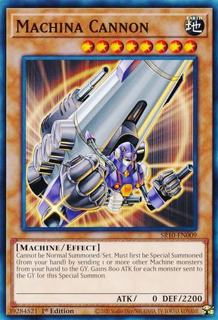 Machina Cannon [SR10-EN009] Common | Devastation Store