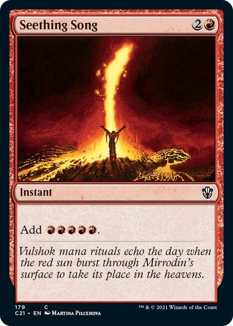 Seething Song [Commander 2021] | Devastation Store