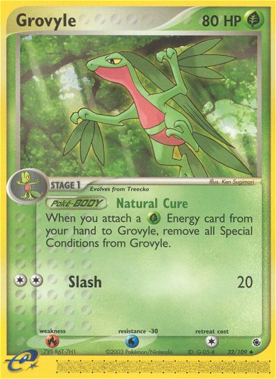 Grovyle (32/109) [EX: Ruby & Sapphire] | Devastation Store