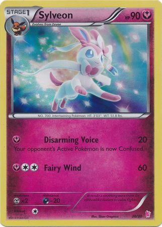 Sylveon (30/30) [XY: Trainer Kit - Sylveon] | Devastation Store