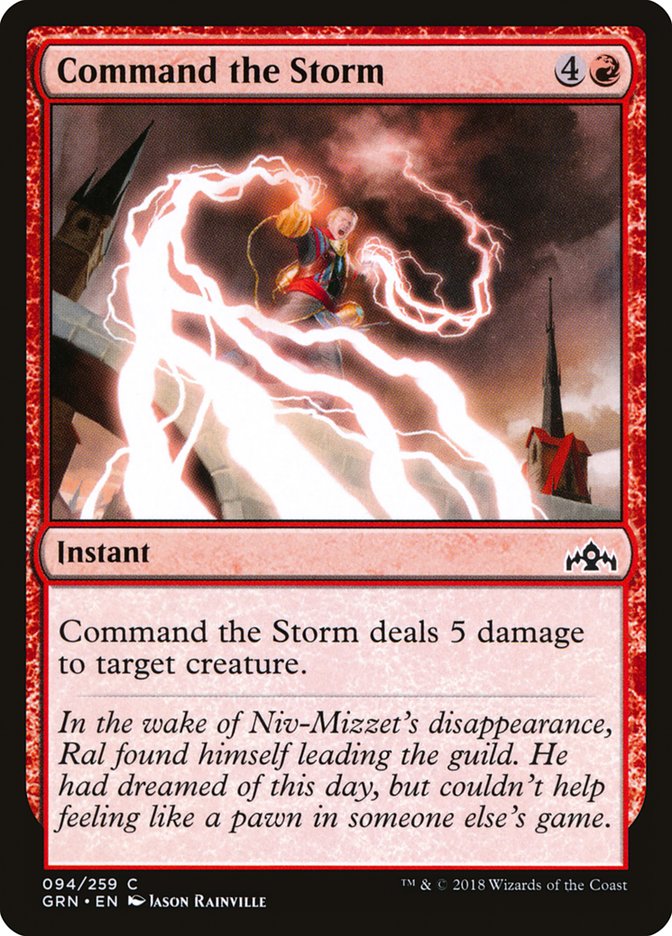 Command the Storm [Guilds of Ravnica] | Devastation Store
