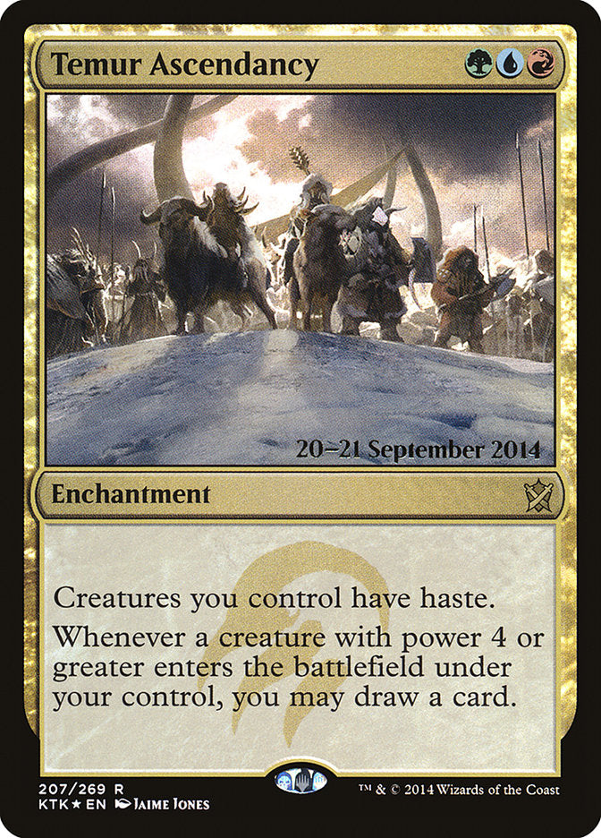 Temur Ascendancy  [Khans of Tarkir Prerelease Promos] - Devastation Store | Devastation Store